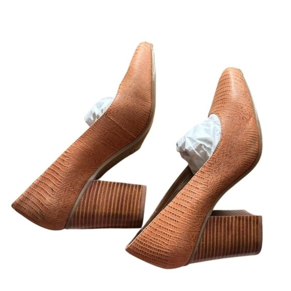 Aerosoles Heel Rest Womens Closed-Toe Block Heel Pumps Size 8 Faux Leather - Picture 3 of 8